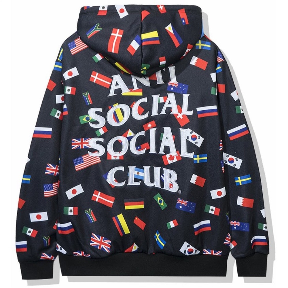 🔥2X HOST PICK🔥 NWT Anti Social Social Club Orlando Hoodie - Picture 1 of 5